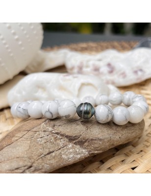 prix perle de Tahiti bracelet homme pierres naturelles signification