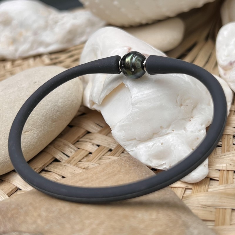 price tahitian pearl man bracelet for sport - perla tahiti