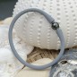 Teahupoo - Pulsera Gris Sport Perle Tahiti