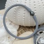 Teahupoo - Pulsera Gris Sport Perle Tahiti