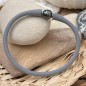Teahupoo - Bracciale Grigio Sport Perle Tahiti