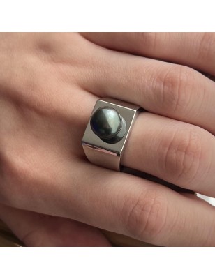 bague argent perle noire de Tahiti prix - quel bijou offrir pour la saint valentin ?