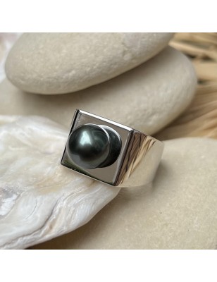 tahitian black pearl ring price - perla Tahiti - what is the best man gift for valentine's day ?