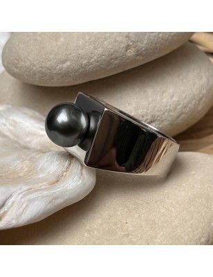 tahitian black pearl ring price - perla Tahiti - what is the best man gift for valentine's day ?