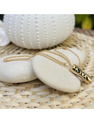 price onyx tiki gold necklace mana protection - tahitian jewerly for men - tahiti jewerly