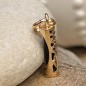 Harmony Tiki Pendant - Gold Plated - Black Onyx