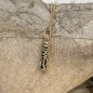 Harmony Tiki Pendant - Gold Plated - Black Onyx