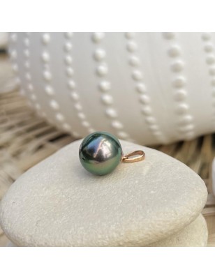tahitian cultured pearl 18k gold pendant for man price