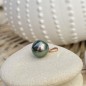 Mahi - Tahitian Pearl 10.91mm 18K Pink Gold Pendant