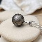 Scorpio - Tahitian Pearl Rhodium Silver Pendant