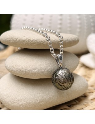 Scorpio - Tahitian Pearl Rhodium Silver Pendant