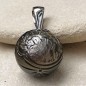 Scorpio - Tahitian Pearl Rhodium Silver Pendant