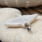 Manta Iti - White Mother-of pearl Pendant