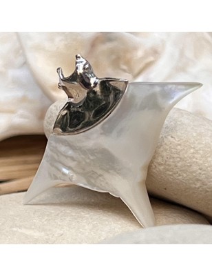 manta ray pendant for man mother of pearl price