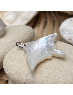 woman pendant manta ray mother-of-pearl price