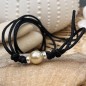 Hinui - Golden Tahitian Pearl Necklace