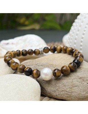 meaning tiger eye bracelet man freshwater pearls price  - perla Tahiti