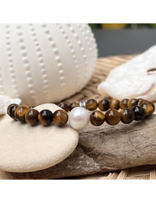 meaning tiger eye bracelet man freshwater pearls price  - perla Tahiti