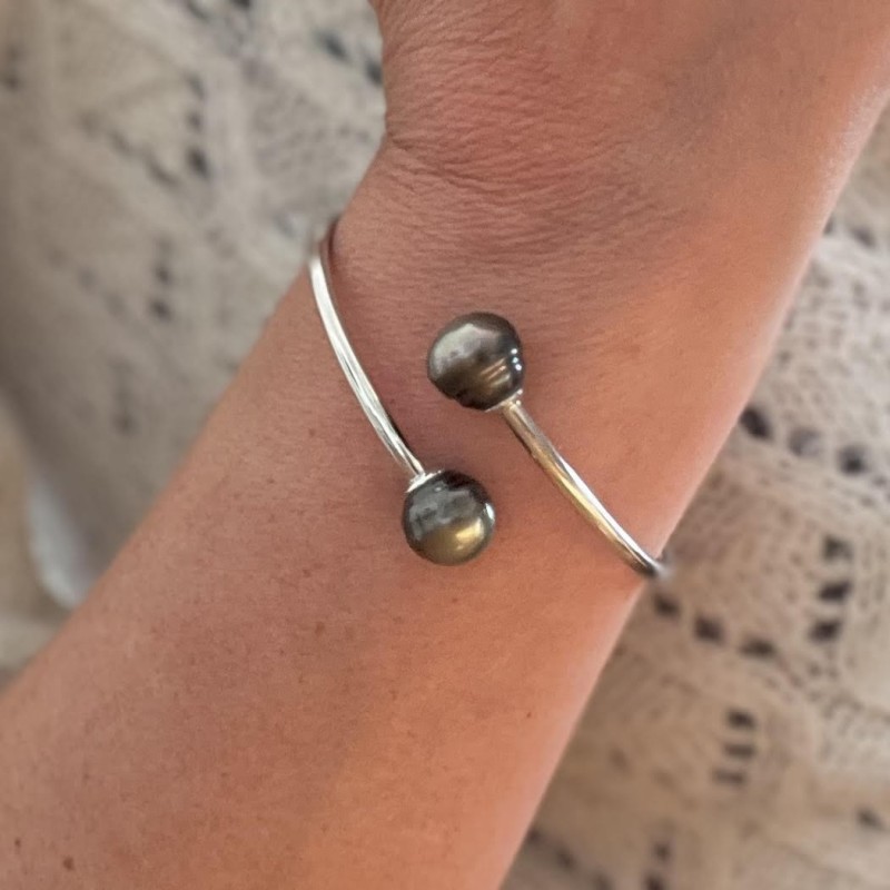 most beautiful jewel for lover - Tahitian pearl bracelet price - perla Tahiti