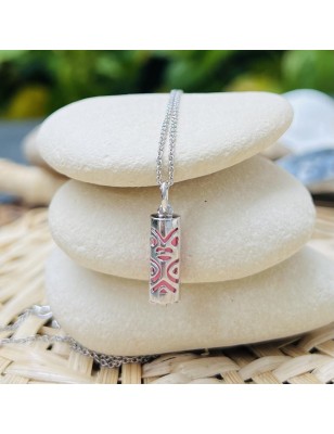 price love tiki pendant mana meaning pink agate