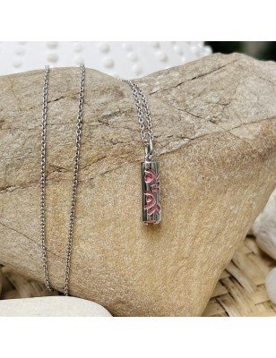 price love tiki pendant mana meaning pink agate