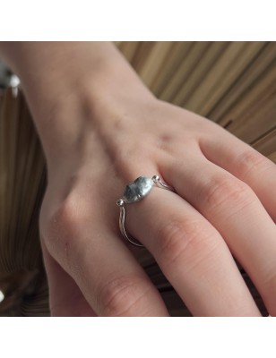 perle naturelle bague argent keshi de Tahiti prix - quel bijou offrir pour la saint-valentin ?