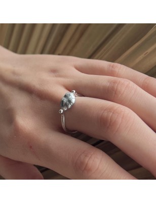 perle naturelle bague argent keshi de Tahiti prix - quel bijou offrir pour la saint-valentin ?