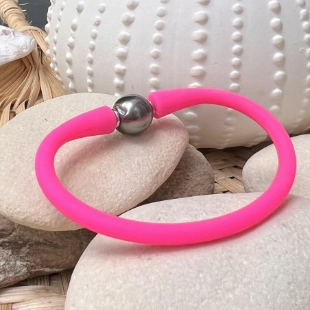 Tahitian Pearl Baby Pink Bracelet - 13/16cm
