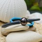 メンズブレスレット タヒチアンパール - 14.04mm