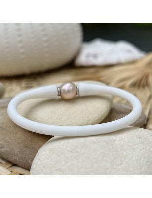 prix bracelet enfant perle d'eau douce rose