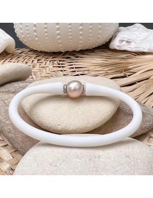 prix bracelet enfant perle d'eau douce rose