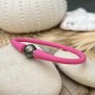 Bracciale rosa con perla nera di Tahiti