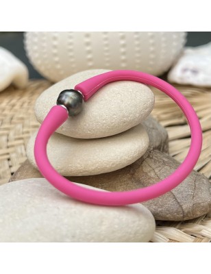 bracelet femme perles noires de Tahiti