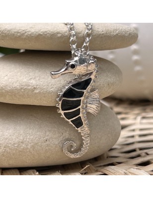 seahorse sterling silver pendant marine theme for man price