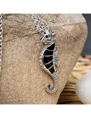 seahorse sterling silver pendant marine theme for man price