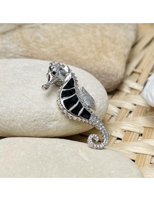 seahorse sterling silver pendant marine theme for man price