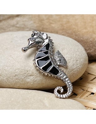 seahorse sterling silver pendant marine theme for man price