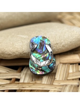abalone mother of pearl flip-flop pendant price