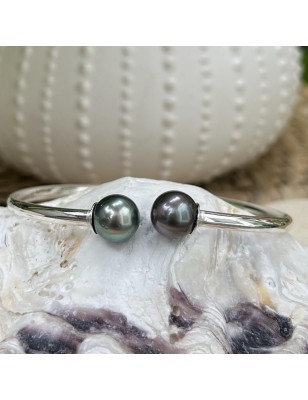 buy silver woman bracelet with tahitian pearls price - tahitian jewerly - tahitian jewerly stores