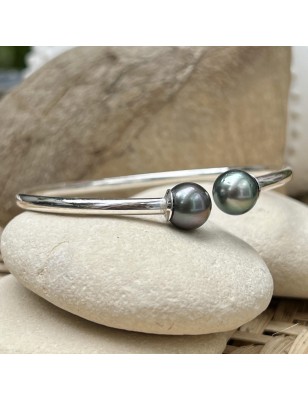 buy silver woman bracelet with tahitian pearls price - tahitian jewerly - tahitian jewerly stores
