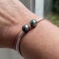 Bracelet トワ＆モア タヒチパール