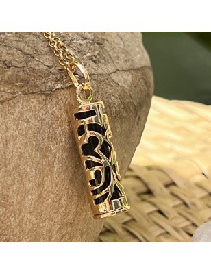 Strength Symbol - Tiki Gold-plated Pendant
