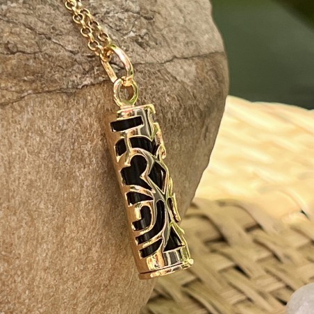 Strength Symbol - Tiki Gold-plated Pendant