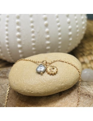 pendentif soleil en bracelet cheville or prix