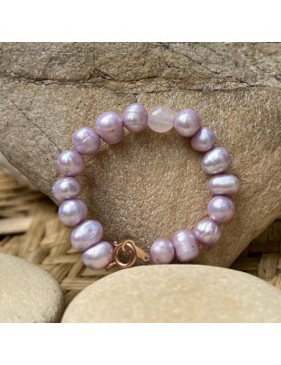 fresh water stones kids bracelet