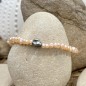 Freshwater Pearls and Tahitian Keshi Children Bracelet