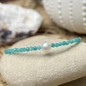 Freshwater Pearl and Amazonite Bracelet
