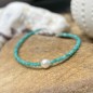 Freshwater Pearl and Amazonite Bracelet