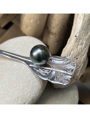 pagaie en pendentif homme maori perle de Tahiti prix