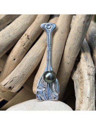 pagaie en pendentif homme maori perle de Tahiti prix